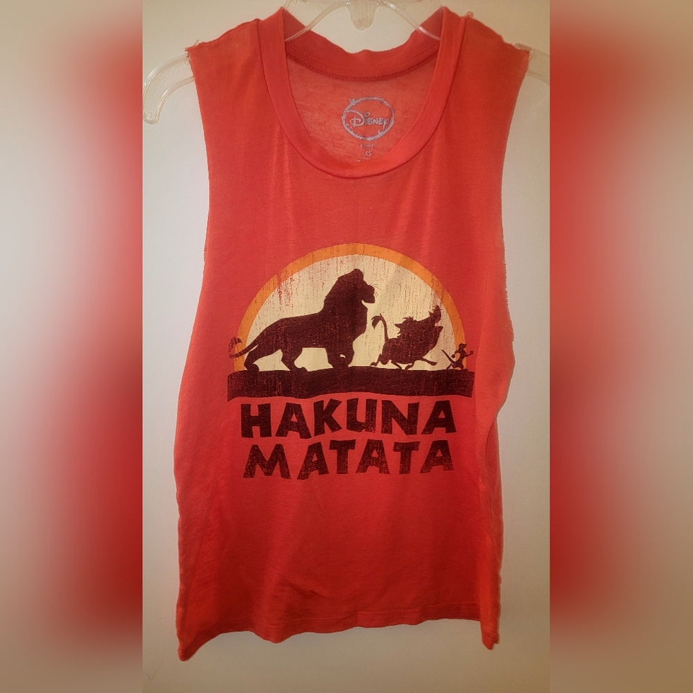 Womens Lion King Tank Top XS